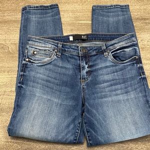 kut jeans catherine ankle straight leg jeans